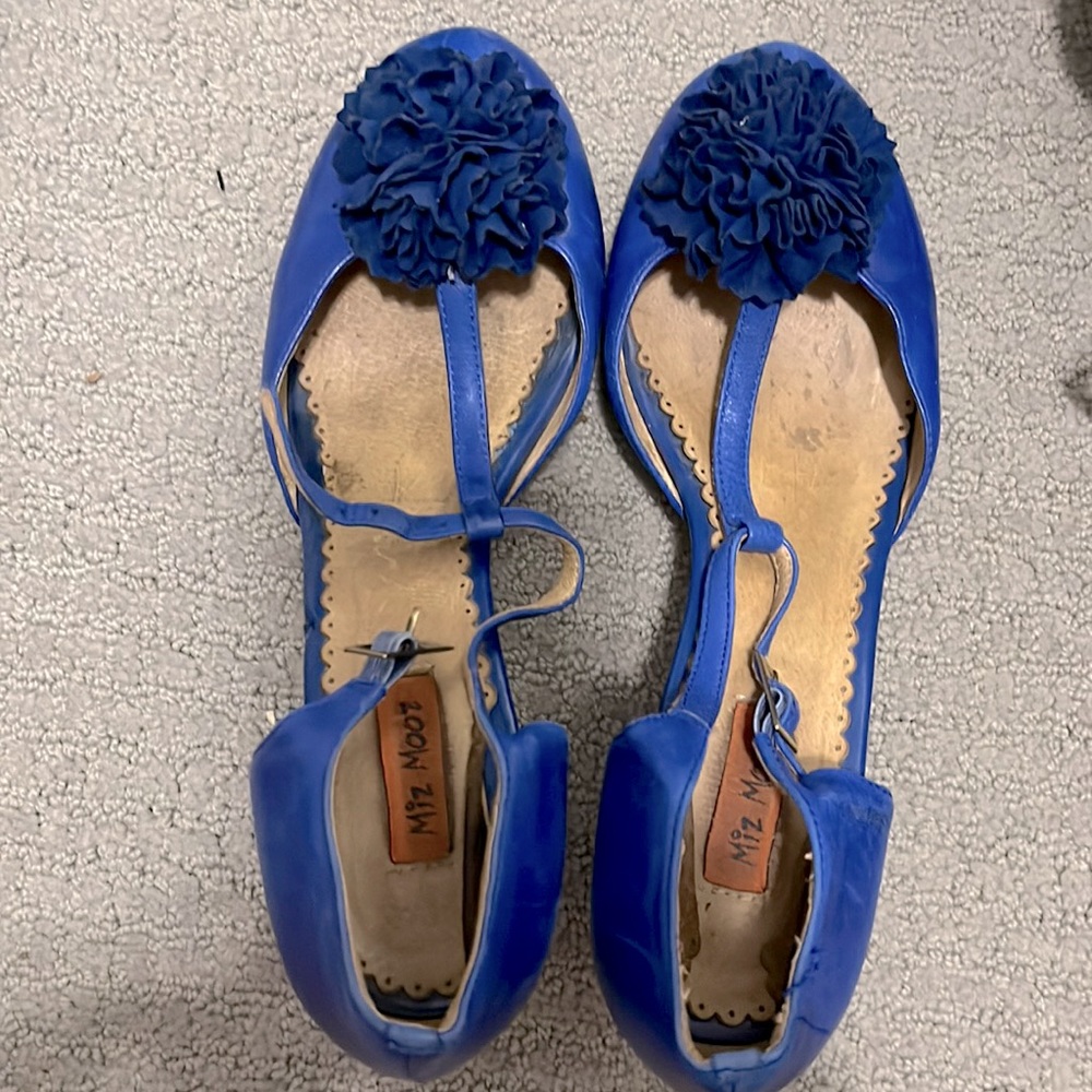 Miz Mooz Lacey T-strap Pump